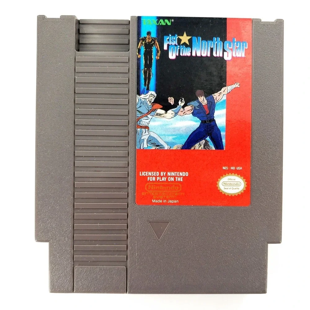 Fist of the North Star (Nintendo NES, 1989) Authentic Cart Only Tested & Works